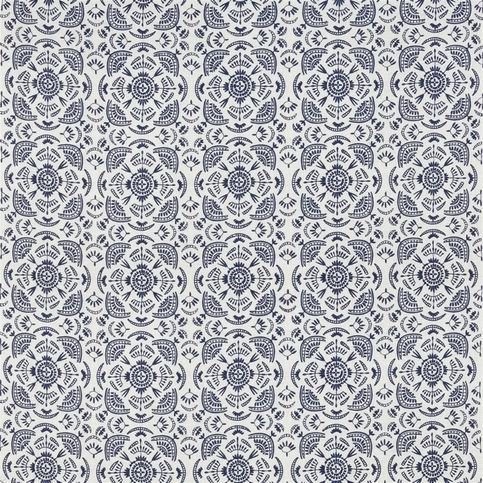 Sambai Indigo Fabric by William Yeoward