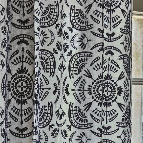 Sambai Indigo Fabric by William Yeoward