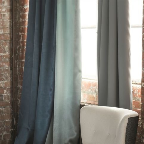Satinato Zinc Fabric by Designers Guild 