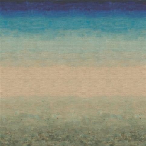 Scene Aquarelle Grasscloth Elm Wallcovering by Designers Guild