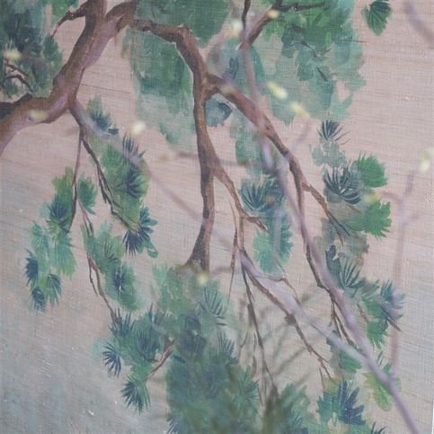 Scene D Arbre Grasscloth Elm Wallcovering by Designers Guild