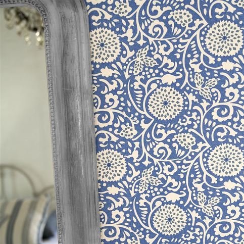 Shaqui Cobalt Wallcovering by Designers Guild