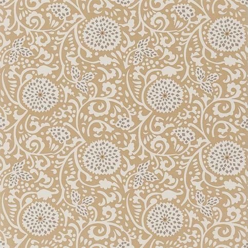 Shaqui Gold Wallcovering by Designers Guild