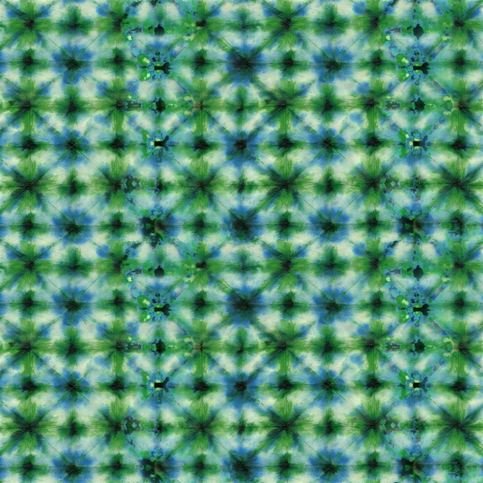 Shibori Emerald Fabric by Designers Guild 