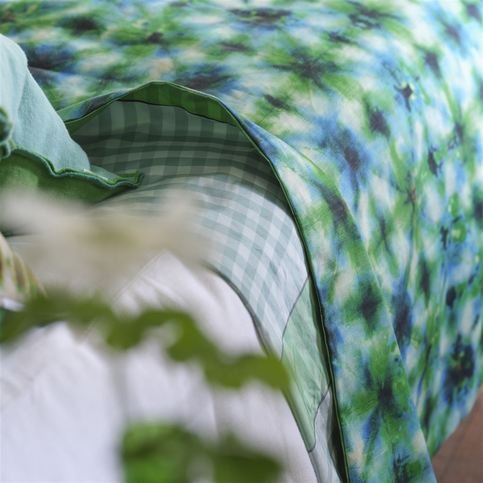 Shibori Emerald Fabric by Designers Guild 