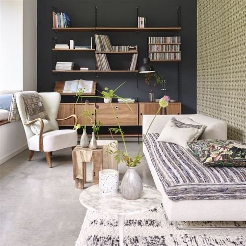 Shibori Stone Wallcovering by Designers Guild
