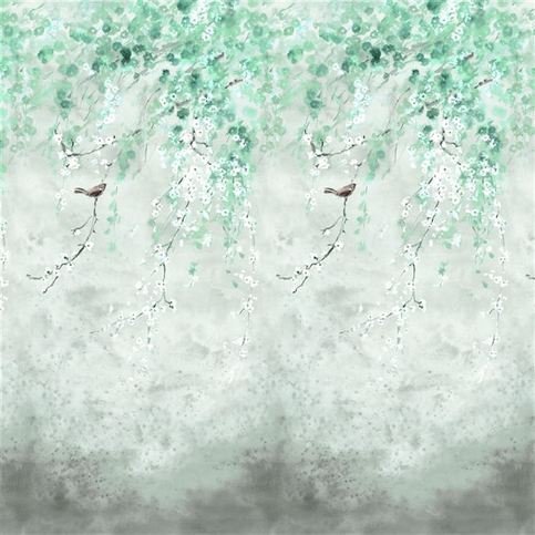 Shinsha Scene 1 Celadon Wallcovering by Designers Guild