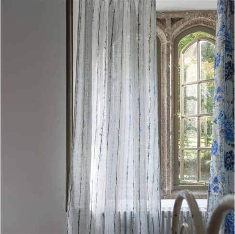 Shiwa Cobalt Fabric by Designers Guild 