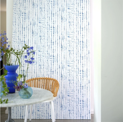 Shiwa Cobalt Wallcovering by Designers Guild