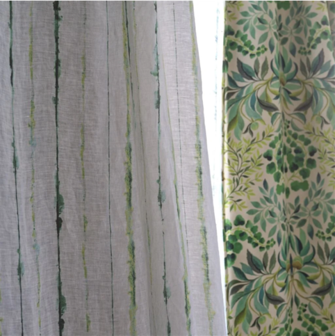Shiwa Emerald Fabric by Designers Guild 