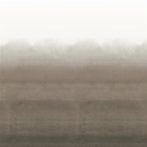 Shoshi Chocolate Wallcovering by Designers Guild