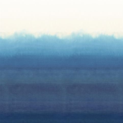 Shoshi Cobalt Wallcovering by Designers Guild