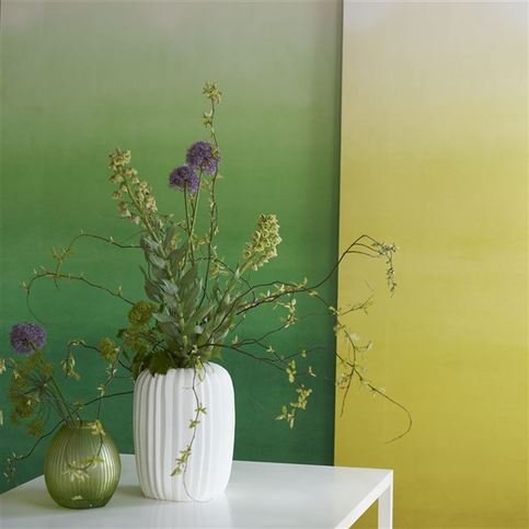Shoshi Lemongrass Wallcovering by Designers Guild