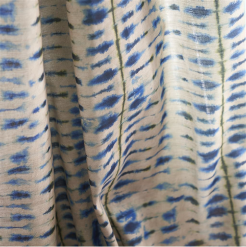 Suzuri Indigo Fabric by Designers Guild 