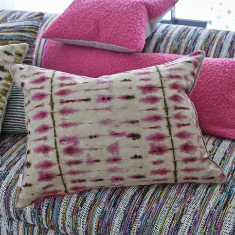 Suzuri Magenta Fabric by Designers Guild 