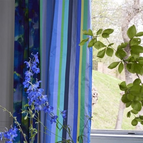 Tanchoi Cobalt Fabric by Designers Guild 