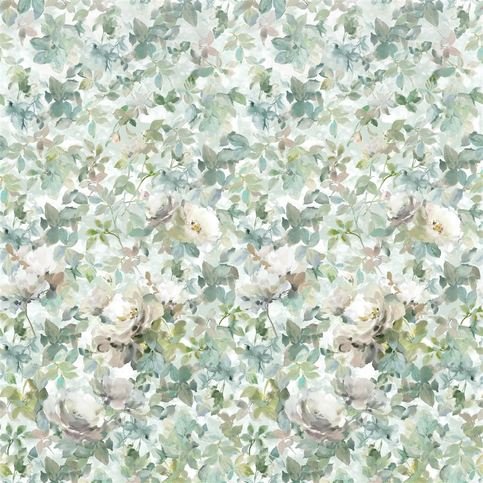 Thelmas Garden Celadon Wallcovering by Designers Guild
