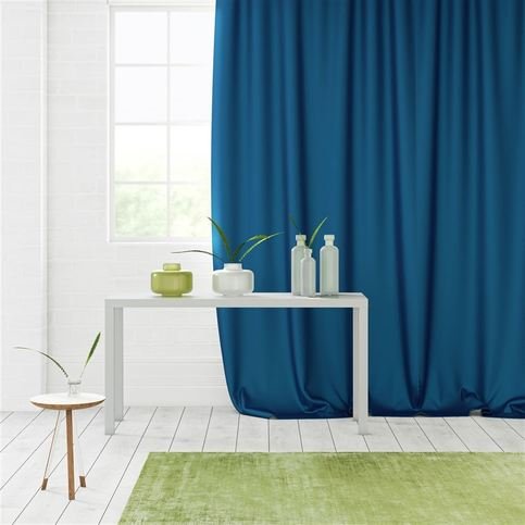 Tiber Cerulean Fabric by Designers Guild 