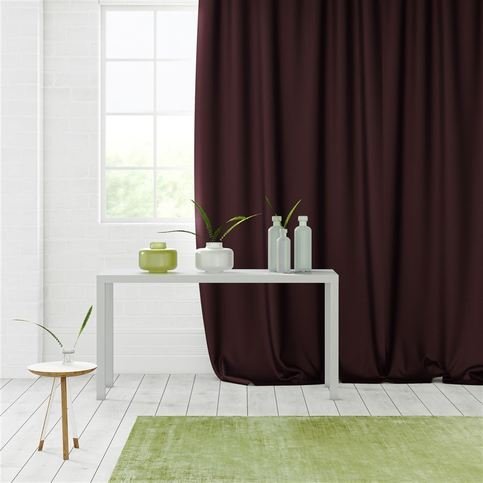 Tiber Claret Fabric by Designers Guild 