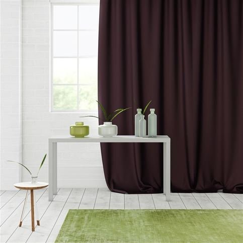 Tiber Cranberry Fabric by Designers Guild 