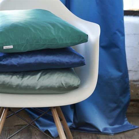 Tiber Duck Egg Fabric by Designers Guild 