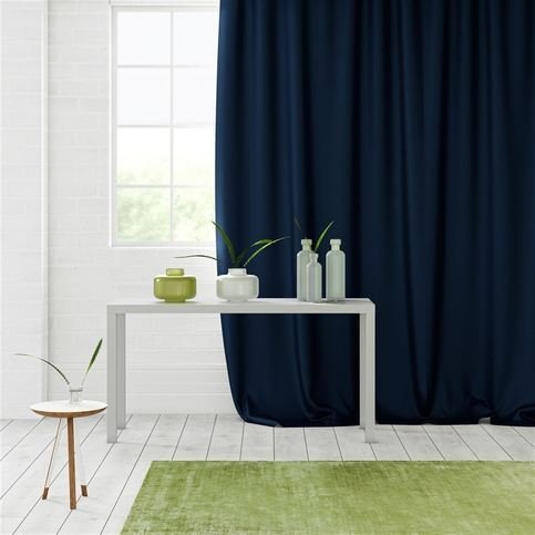 Tiber Indigo Fabric by Designers Guild 