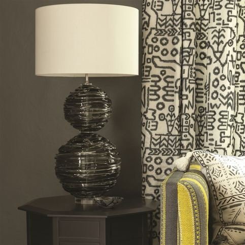Tikal Slate Fabric by William Yeoward 