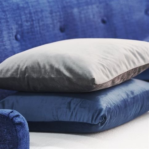 Trentino Indigo Fabric by Designers Guild 