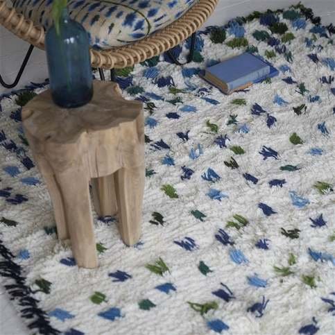 Valais Cobalt Rug by Designers Guild