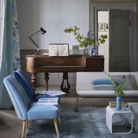 Varese Moonstone Fabric by Designers Guild 