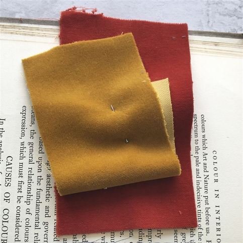 Varese Paprika Fabric by Designers Guild 