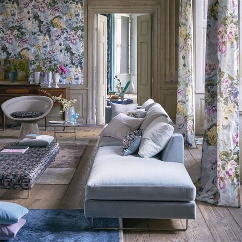 Varese Platinum Fabric by Designers Guild 