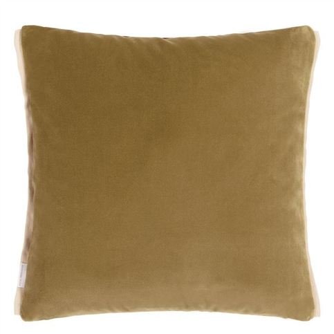 Varese Topaz & Greengage Velvet Cushion by Designers Guild