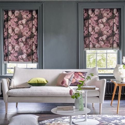 Vespertina Blossom Fabric by Designers Guild 