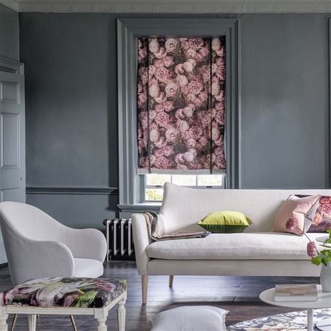 Vespertina Blossom Fabric by Designers Guild 