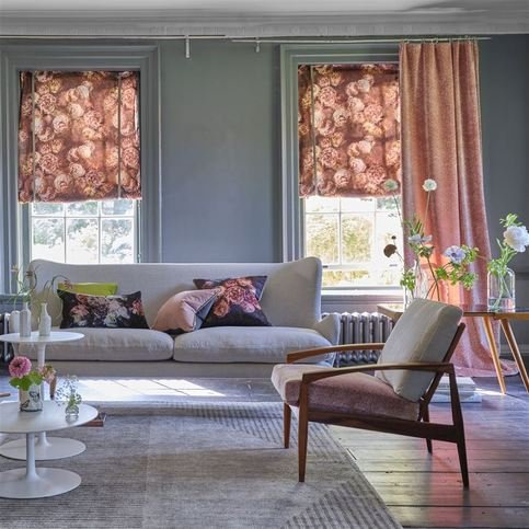 Vespertina Sepia Fabric by Designers Guild 