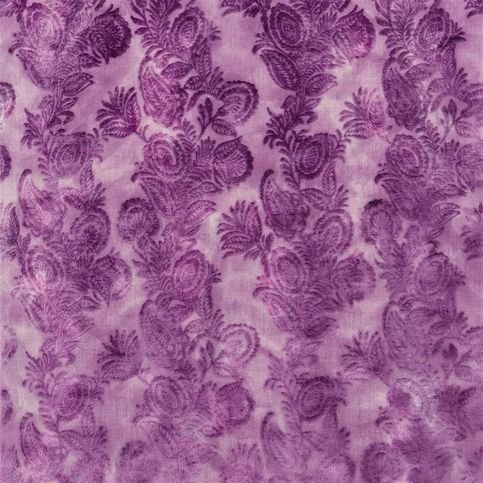 Zanfirico Violet Fabric by Designers Guild 