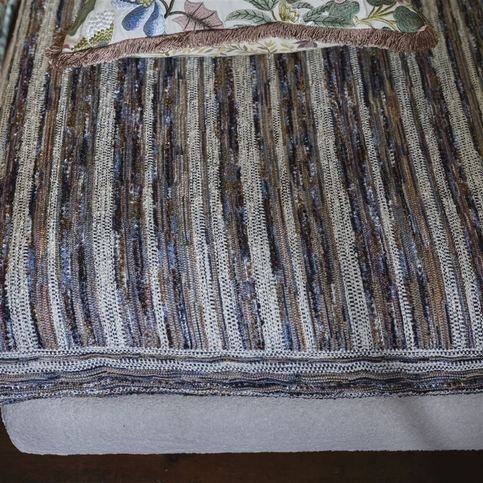 Zanshi Indigo Fabric by Designers Guild 