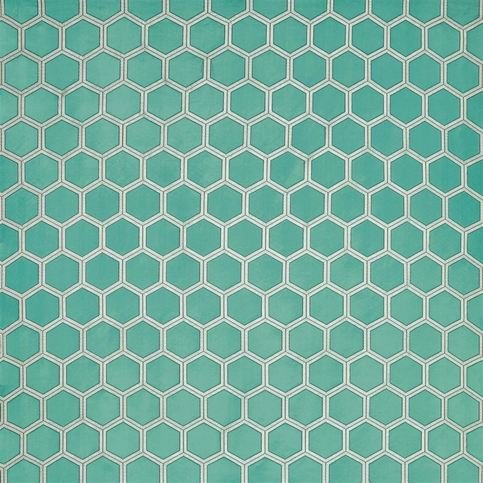 Zardozi Azure Fabric by Designers Guild 