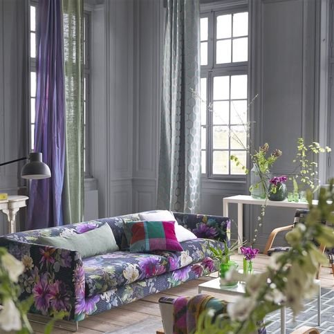 Zardozi Dusk Fabric by Designers Guild 
