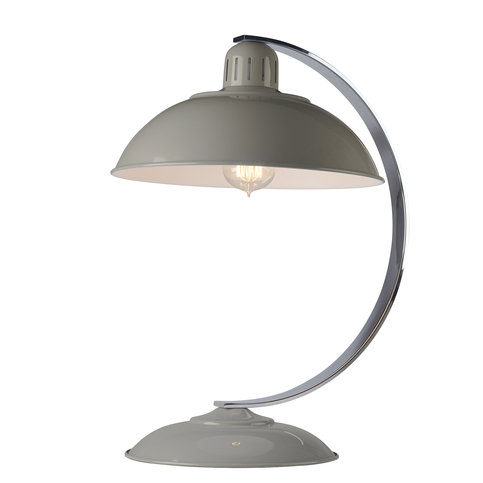 Elstead Lighting Franklin Tarpaulin Grey Desk Lamp
