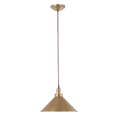 Elstead Lighting Provence Aged Brass Pendant 