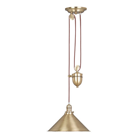 Elstead Lighting Provence Antique Brass Pendant 