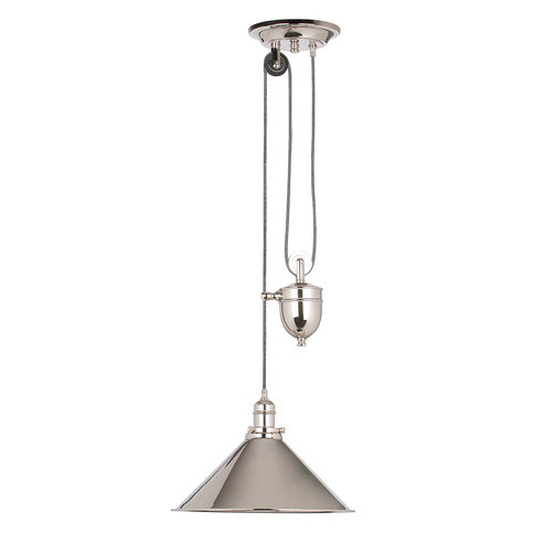 Elstead Lighting Provence Polished Nickel Pendant 