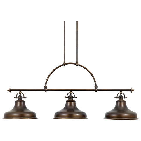 Elstead Lighting Quoizel Emery Palladian Bronze Island Light 