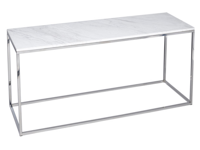 Kensal Marble and Steel TV Stand by Gillmore Space