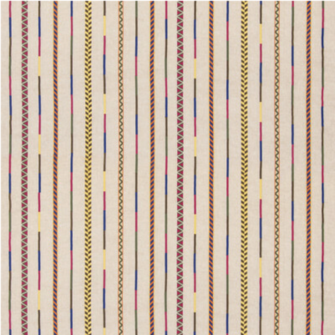 Backdrop Fuchsia/Blue Fabric by GP & J Baker X Kit Kemp