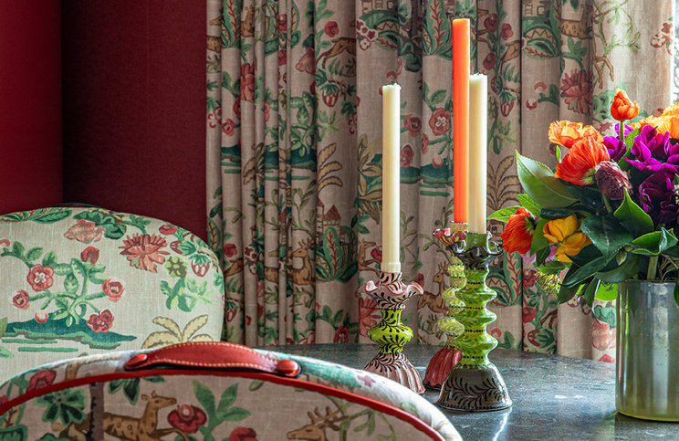 Knight's Tale Jewel Fabric by GP & J Baker X Kit Kemp
