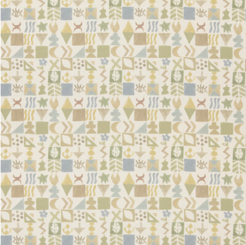 Potato Print Sage Fabric by GP & J Baker X Kit Kemp