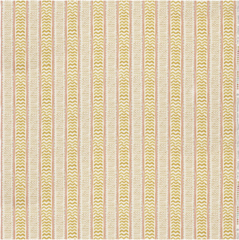 Wriggle Room Ochre Fabric by GP & J Baker X Kit Kemp